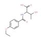 2-(4-Ethoxy-benzoylamino)-3-hydroxy-butyric acid (CAS 436811-17-5) - chemical structure image