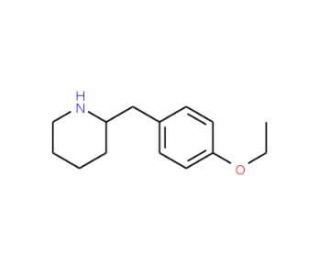 2-(4-Ethoxy-benzyl)-piperidine (CAS 383128-59-4) - chemical structure image