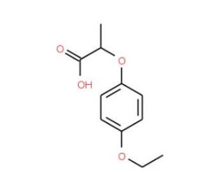 2-(4-Ethoxy-phenoxy)-propionic acid (CAS 99761-32-7) - chemical structure image