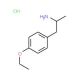 2-(4-Ethoxy-phenyl)-1-methyl-ethylaminehydrochloride - chemical structure image