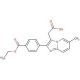 2-[4-(Ethoxycarbonyl)phenyl]-6-methyl-imidazo[1,2-a]pyridine-3-acetic Acid (CAS 1025962-20-2) - chemical structure image