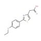 [2-(4-ethoxyphenyl)-1,3-thiazol-4-yl]acetic acid - chemical structure image