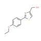 [2-(4-ethoxyphenyl)-1,3-thiazol-4-yl]methanol - chemical structure image