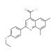 2-(4-ethoxyphenyl)-6,8-dimethylquinoline-4-carbonyl chloride - chemical structure image