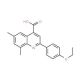 2-(4-Ethoxyphenyl)-6,8-dimethylquinoline-4-carboxylic acid - chemical structure image