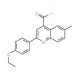 2-(4-ethoxyphenyl)-6-methylquinoline-4-carbonyl chloride - chemical structure image