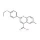 2-(4-Ethoxyphenyl)-6-methylquinoline-4-carboxylic acid - chemical structure image