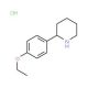 2-(4-Ethoxyphenyl)piperidine hydrochloride - chemical structure image