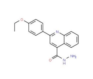 2-(4-Ethoxyphenyl)quinoline-4-carbohydrazide - chemical structure image