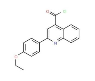 2-(4-ethoxyphenyl)quinoline-4-carbonyl chloride - chemical structure image