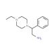 2-(4-Ethyl-piperazin-1-yl)-2-phenyl-ethylamine - chemical structure image