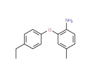 2-(4-Ethylphenoxy)-4-methylaniline - chemical structure image