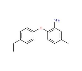 2-(4-Ethylphenoxy)-5-methylaniline - chemical structure image