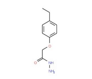 2-(4-Ethylphenoxy)acetohydrazide - chemical structure image