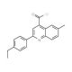 2-(4-ethylphenyl)-6-methylquinoline-4-carbonyl chloride - chemical structure image