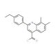 2-(4-ethylphenyl)-7,8-dimethylquinoline-4-carbonyl chloride - chemical structure image