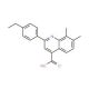2-(4-ethylphenyl)-7,8-dimethylquinoline-4-carboxylic acid - chemical structure image