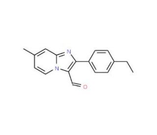 2-(4-Ethylphenyl)-7-methylimidazo[1,2-a]pyridine-3-carbaldehyde - chemical structure image