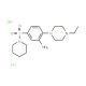 2-(4-ethylpiperazin-1-yl)-5-(piperidin-1-ylsulfonyl)aniline dihydrochloride - chemical structure image