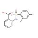 2-(4-Fluoro-2-methyl-benzenesulfonylamino)-benzoic acid - chemical structure image