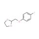 2-(4-Fluoro-phenoxymethyl)-[1,3]dioxolane (CAS 850348-78-6) - chemical structure image