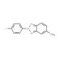2-(4-Fluoro-phenyl)-2H-benzotriazol-5-ylamine (CAS 293737-98-1) - chemical structure image