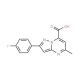 2-(4-Fluoro-phenyl)-5-methyl-pyrazolo[1,5-a]pyrimidine-7-carboxylic acid - chemical structure image