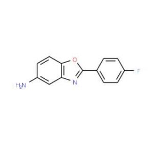 2-(4-Fluoro-phenyl)-benzooxazol-5-ylamine - chemical structure image