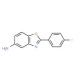 2-(4-Fluoro-phenyl)-benzooxazol-5-ylamine - chemical structure image