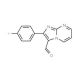 2-(4-Fluoro-phenyl)-imidazo[1,2-a]pyrimidine-3-carbaldehyde - chemical structure image