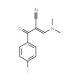 2-(4-Fluorobenzoyl)-3-(dimethylamino)acrylonitrile (CAS 52200-15-4) - chemical structure image