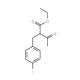 2-(4-Fluorobenzyl)-acetoacetic acid ethyl ester (CAS 88023-07-8) - chemical structure image