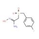 2-(4-Fluorobenzylsulphonyl)acetamidoxime (CAS 175276-85-4) - chemical structure image