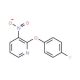 2-(4-Fluorophenoxy)-3-nitropyridine (CAS 147143-58-6) - chemical structure image