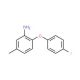 2-(4-Fluorophenoxy)-5-methylaniline - chemical structure image