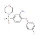 2-(4-fluorophenoxy)-5-(morpholin-4-ylsulfonyl)aniline - chemical structure image