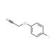 2-(4-Fluorophenoxy)acetonitrile (CAS 24115-20-6) - chemical structure image