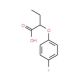 2-(4-Fluorophenoxy)butanoic acid - chemical structure image