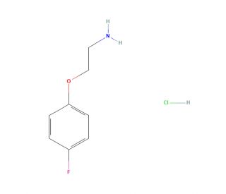 2-(4-fluorophenoxy)ethanamine hydrochloride - chemical structure image