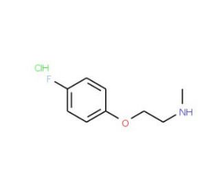 2-(4-Fluorophenoxy)-N-methyl-1-ethanamine hydrochloride - chemical structure image