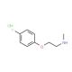 2-(4-Fluorophenoxy)-N-methyl-1-ethanamine hydrochloride - chemical structure image