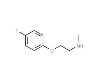 2-(4-Fluorophenoxy)-N-methyl-1-ethanamine - chemical structure image