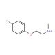 2-(4-Fluorophenoxy)-N-methyl-1-ethanamine - chemical structure image