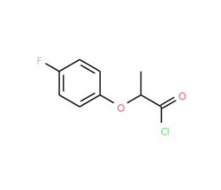 2-(4-fluorophenoxy)propanoyl chloride - chemical structure image