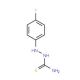 2-(4-Fluorophenyl)-1-hydrazinecarbothioamide - chemical structure image