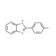 2-(4-Fluorophenyl)-1H-benzoimidazole (CAS 324-27-6) - chemical structure image