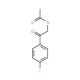 2-(4-Fluorophenyl)-2-oxoethyl acetate (CAS 366-78-9) - chemical structure image