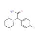 2-(4-Fluorophenyl)-2-piperidin-1-ylacetamide - chemical structure image