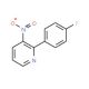 2-(4-Fluorophenyl)-3-nitropyridine (CAS 168267-36-5) - chemical structure image