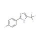 2-(4-Fluorophenyl)-5-trifluoromethyl-1H-imidazole - chemical structure image